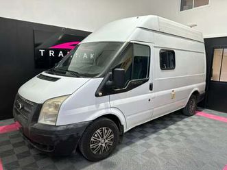 ford transit fourgon propulsion 350 ms tdci 125 *** vanne amenage pour deux personnes / batterie / chauffage electrique ***