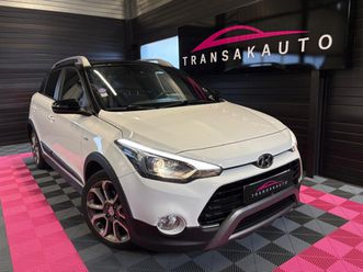 hyundai i20 active 1.0 t-gdi 100 dct-7 black ride - chaine de distribution - carplay - caméra - pneus 4 saisons