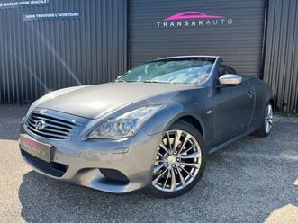 infiniti g cabriolet g37 3.7 v6 gt premium a