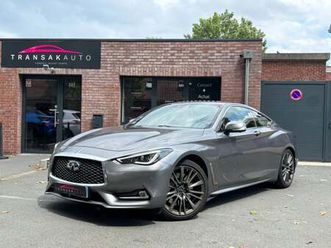 infiniti q60 s 2.0t bva sport tech / bose / toit ouvrant / sièges chauffants / pack carbone