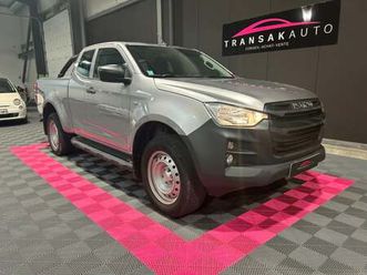 isuzu d-max n57 space cab 1.9 164 ch 4x4 + prix affiché ttc + tva récupérable + clim + attelage + rideau de benne + 4 places