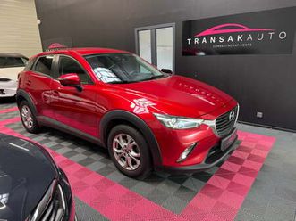 mazda cx-3 2.0l skyactiv-g 120 cv 4x2 selection + caméra de recul + sièges avant chauffants + bluetooth