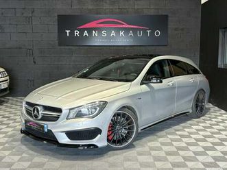 mercedes classe cla shooting brake 45 amg 4matic speedshift dct a **echappement amg performance**
