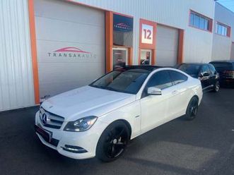 mercedes classe c coupe 250 cdi blueefficiency sport