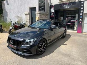 mercedes classe c coupe 300 9g-tronic fascination amg / facture d'entretien / calandre & diffuseur amg