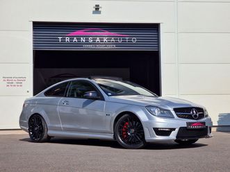 mercedes classe c coupe 63 amg - suivi complet - toit ouvrant