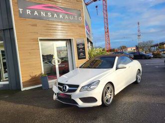 mercedes classe e coupe 220 cdi sportline a - pack amg - attelage
