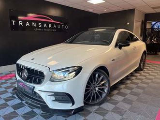 mercedes classe e coupe 400 9g-tronic 4-matic fascination