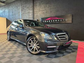mercedes classe e 63 amg bva - entretien mercedes complet - toit ouvrant - sieges chauffants & ventiles