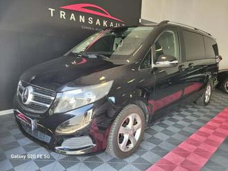 mercedes classe v 220 cdi 163 cv long executive bva 7 places cuir camera attelage