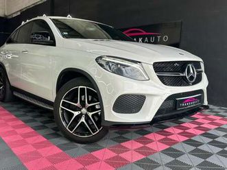 mercedes gle coupe 350 d 9g-tronic 258 ch 4matic sportline pack amg ~ sièges électriques et chauffants ~ caméra 360°