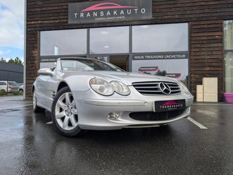 mercedes classe sl roadster 500 *toit rétractable électrique* *sieges chauffants*