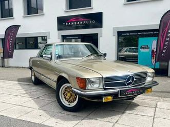 mercedes slc 350 c107 3.5 v8 200ch - origine france - gros frais recent - peinture complete