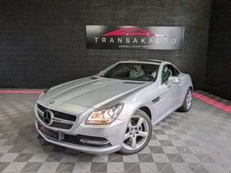 mercedes slk 200 k blueefficiency a origine france chauffe nuque, sieges chauffants , toit vitré pano