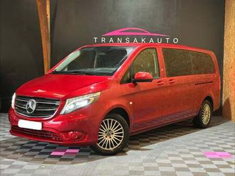 mercedes vito mixto 119 cdi 190ch extra long bva rwd select / tva récupérable / attelage / caméra / sièges chauffants