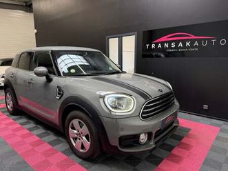 mini countryman f60 116 cv bva7 one d business design + carplay + caméra de recul