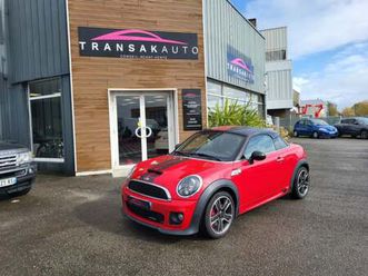 mini coupe r58 211 ch, 1.6l / john cooper works / gps / radar ar / siege chauffant / mode sport