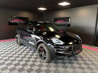 porsche macan turbo 3.6 v6 400 ch pdk ( suivie porshe ) full options
