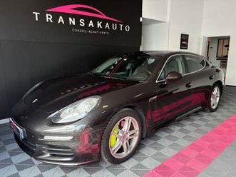 porsche panamera s v6 3.0 380 hybrid tiptronic s pack chrono + suivi porsche