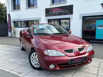 renault megane cab evolution cabriolet 1.6i 16v 107ch expression - peinture neuve - 2eme main francaise