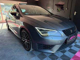 seat leon sc 2.0 tsi 280 cupra dsg6 full options / entretien exclusif seat / toit ouvrant / seat sound / pack performance