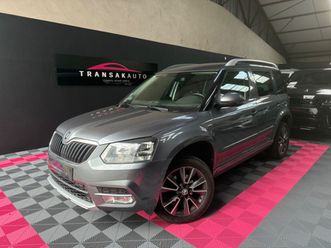 skoda yeti 1.4 tsi 125cv green tec drive 4x2 / attelage / ct vierge / entretien ok / 2 pneus ok / distribution ok