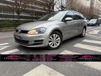 volkswagen golf sw 1.4 tsi 125 multifuel e85 confortline / garantie 6 mois / courroie ok / aide parking / bluetooth