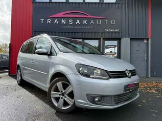 volkswagen touran 1.6 tdi 7 places 105ch carat