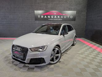 audi rs3 sportback 2.5 tfsi 367 quattro s tronic 7 / calculateur abt / suivi entretien audi