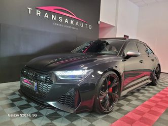 audi rs6 avant v8 4.0 tfsi 600 cv tiptronic 8 quattro rs6 carte grise francaise entretiens audi