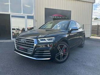 audi sq5 3.0 v6 tdi 347 tiptronic 8 quattro / carplay / vehicule francais / factures d'entretien