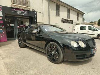 bentley continental gt coupé (3w_) 6.0 560cv bi turbo - sièges électriques chauffants - suspensions pilotées - jantes 20' -