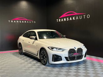 bmw serie 4 gran coupe g26 m440i xdrive 374 ch bva8 / entretien compris / attelage elec / camera de recul / hayon elec