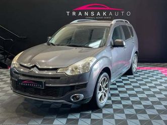 citroen c-crosser hdi 160 fap exclusive dcs/attelage/suivie citroën