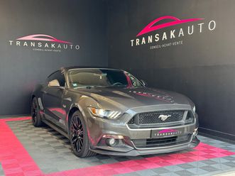 ford mustang fastback gt v8 5.0 421 bva / ligne miltek quad / sièges chauff + ventil / car play / pack gt premium