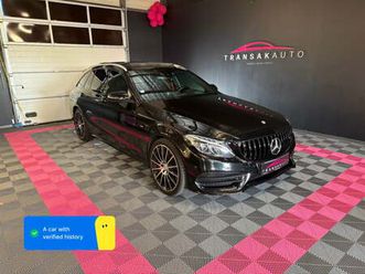 mercedes classe c break 450 amg 4matic 7g-tronic a - toit pano - burmester - hud - 4 pneus neufs