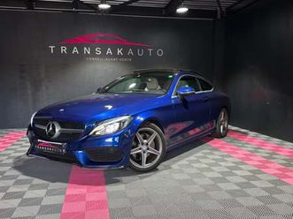 mercedes classe c coupe 220 d 9g-tronic sportline / suivi mercedes complet / tres bon etat