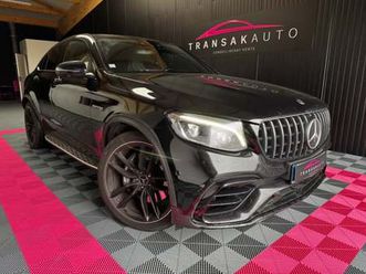 mercedes glc coupe 63 amg 9g-tronic 4matic+ / suivi mercedes / pack designo / burmester / sièges amg
