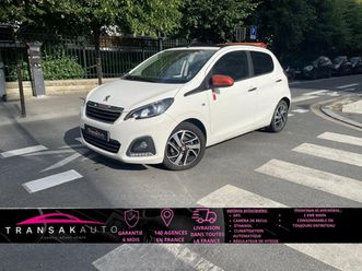 peugeot 108 1.2 82ch bvm5 roland garros top! / boitier éthanol/ garantie 6 mois