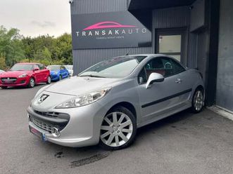 peugeot 207 cc 1.6i 120 ch 16v griffe a i 3ème main