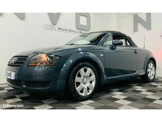 audi tt coupe 1.8 t 150 roadster / suivi / superbe etat / coloris gris style nardo
