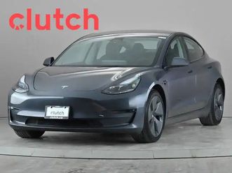 2023 tesla model 3 long range awd w/ nav, heated front seats, re