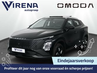 omoda 5 hybride 1.6 t-gdi premium - schuifkanteldak - stoel verwarming & ventilatie - elektrische achterklep - lederen interieur - 7 jaar fabrieksgarantie - 100