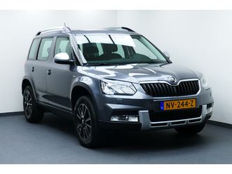 škoda yeti outdoor 1.4 tsi greentech drive 1-eig. camera, stoelverw, navi, clima, haak 1300kg
