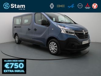 renault trafic passenger dci 120pk grand zen airco | cruise | carplay | navi | parkeersens. achter
