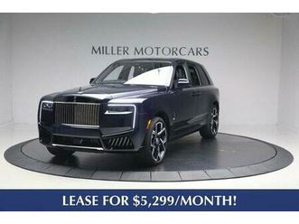 certified 2025 rolls-royce cullinan suv