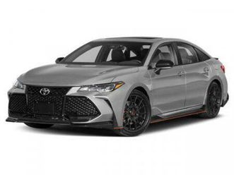 certified 2020 toyota avalon trd