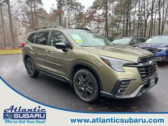 certified 2025 subaru ascent onyx edition