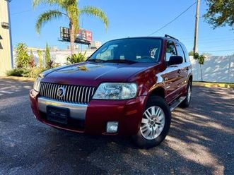 2008 mercury mariner luxury