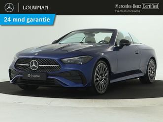 mercedes-benz cle cabriolet 200 amg line | nightpakket | premium pakket | amg spoiler | parkeerpakket met 360°-camera | memorypakket | cabriolet comfortpakket |